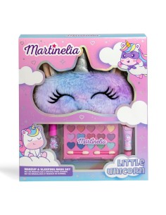 Set Martinelia Little Unicorn con antifaz de unicornio, paleta de sombras, esmalte y brillo labial