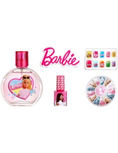 Estuche Barbie con eau de toilette de 50 ml, esmalte, uñas postizas, decoraciones para uñas y lima 2