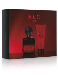 Estuche Shakira Rojo Elixir con Eau de Parfum vaporizador de 50 ml y loción corporal de 75 ml