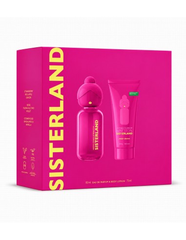 Benetton Sisterland Sweet Drama estuche con Eau de Parfum de 80 ml y loción corporal de 75 ml