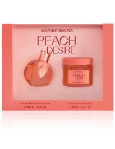 Womensecret Peach Desire estuche con Eau de Parfum de 100 ml y Body Jelly hidratante de 200 ml