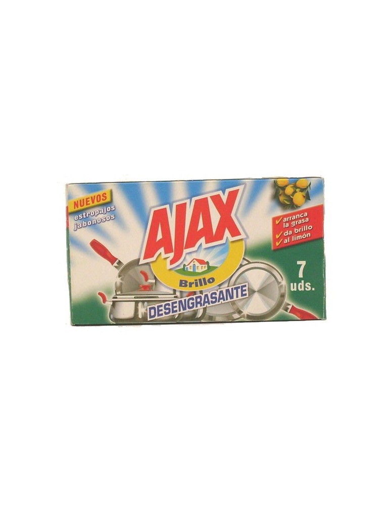 Ajax Estropajo Jabonoso 6 uds - Perfumerías Ana