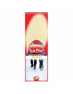 PLANTILLA DE CALZADO RECORTABLE BORREGUILLO LA PIEL CALIDA