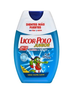 LICOR DEL POLO 2 EN 1 JUNIOR MENTA SUAVE 75ML
