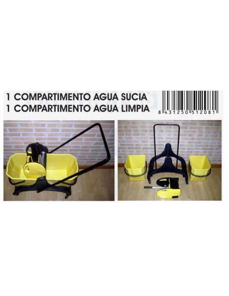 CUBO CON PRENSA DOBLE